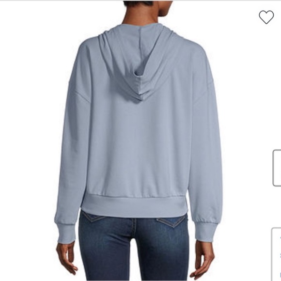 Baby Blue Cropped Boxy Oversized Butterfly Hoodie XL π2 for $30π - Picture 2 of 10